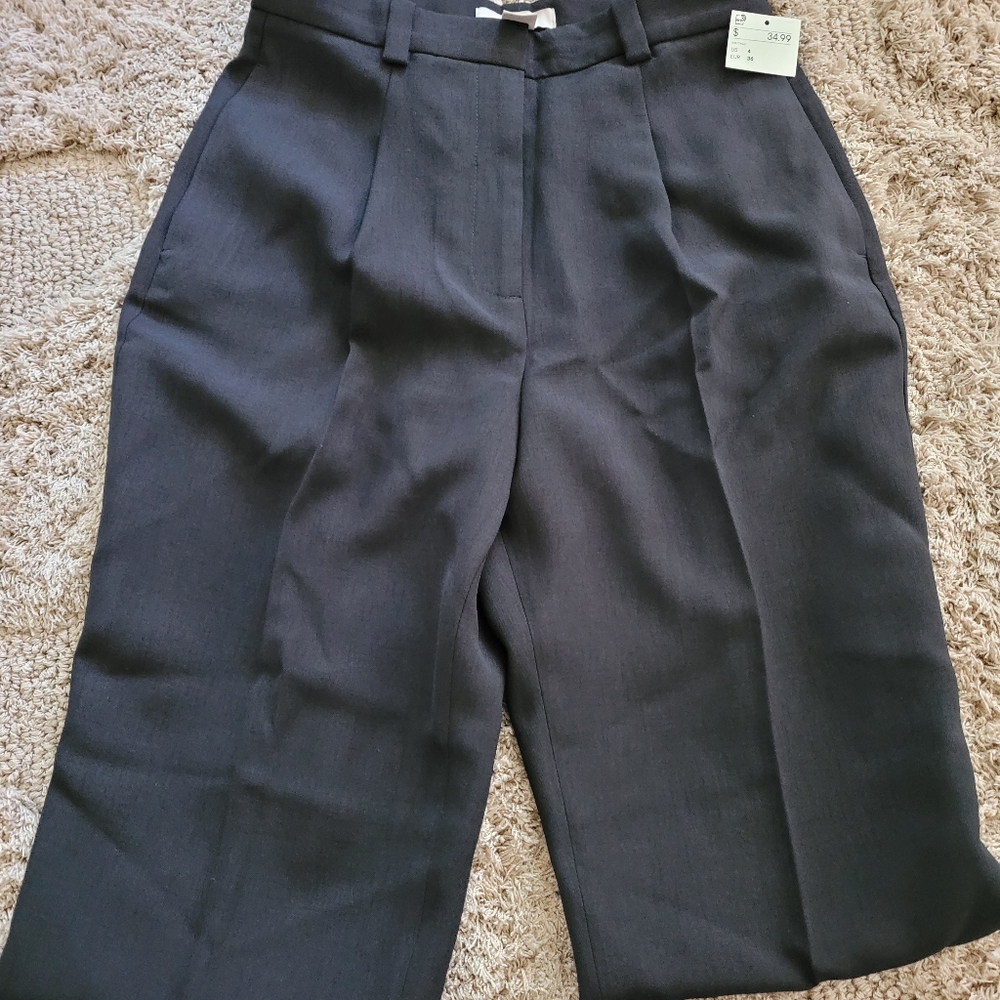 Hight waist black slacks